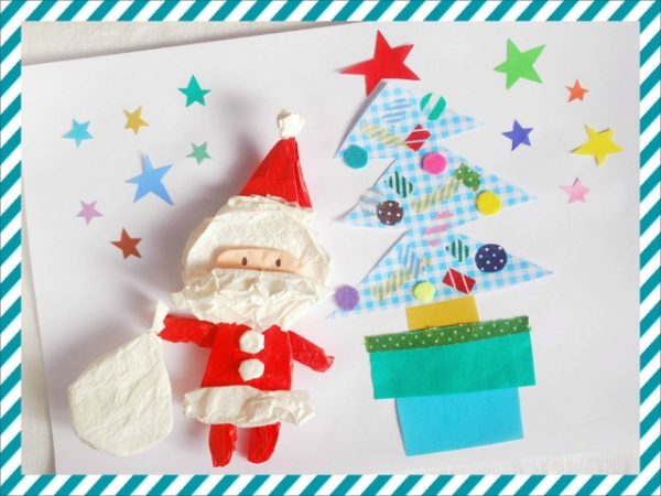 3歳から5歳の幼児向けクリスマスカードメッセージ例文集